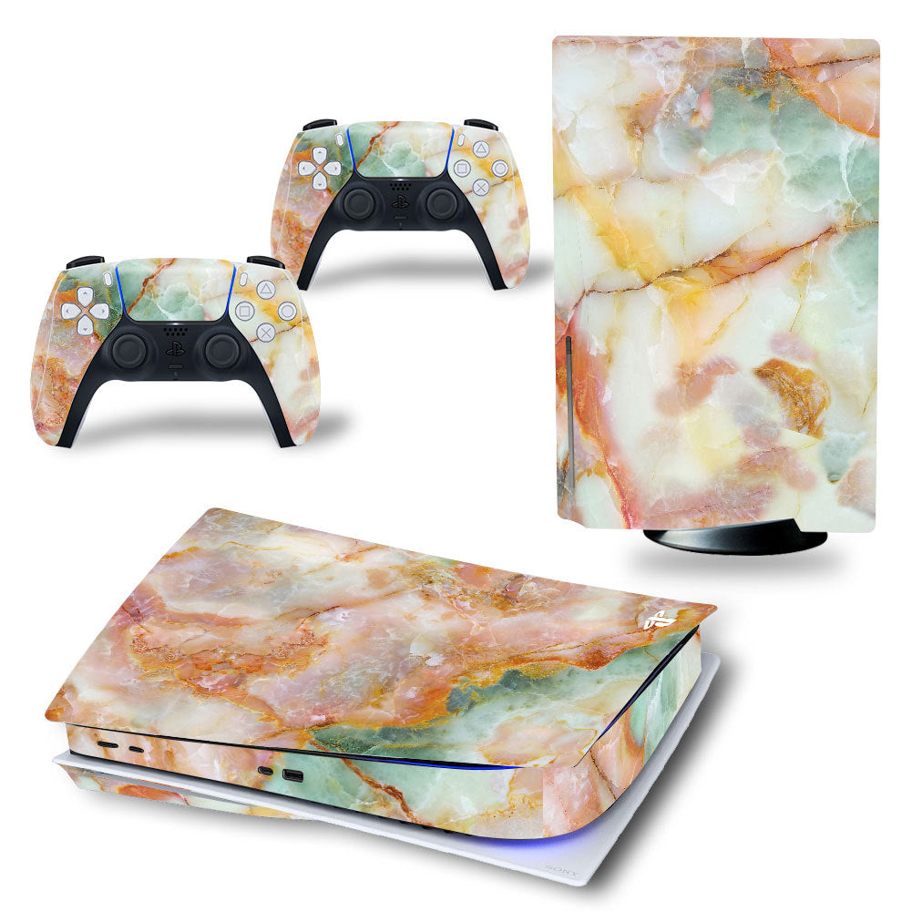 New White Playstation 5 Stickers Vinyl Decals PS5 Disk Skins Console Controllers 1615790599558