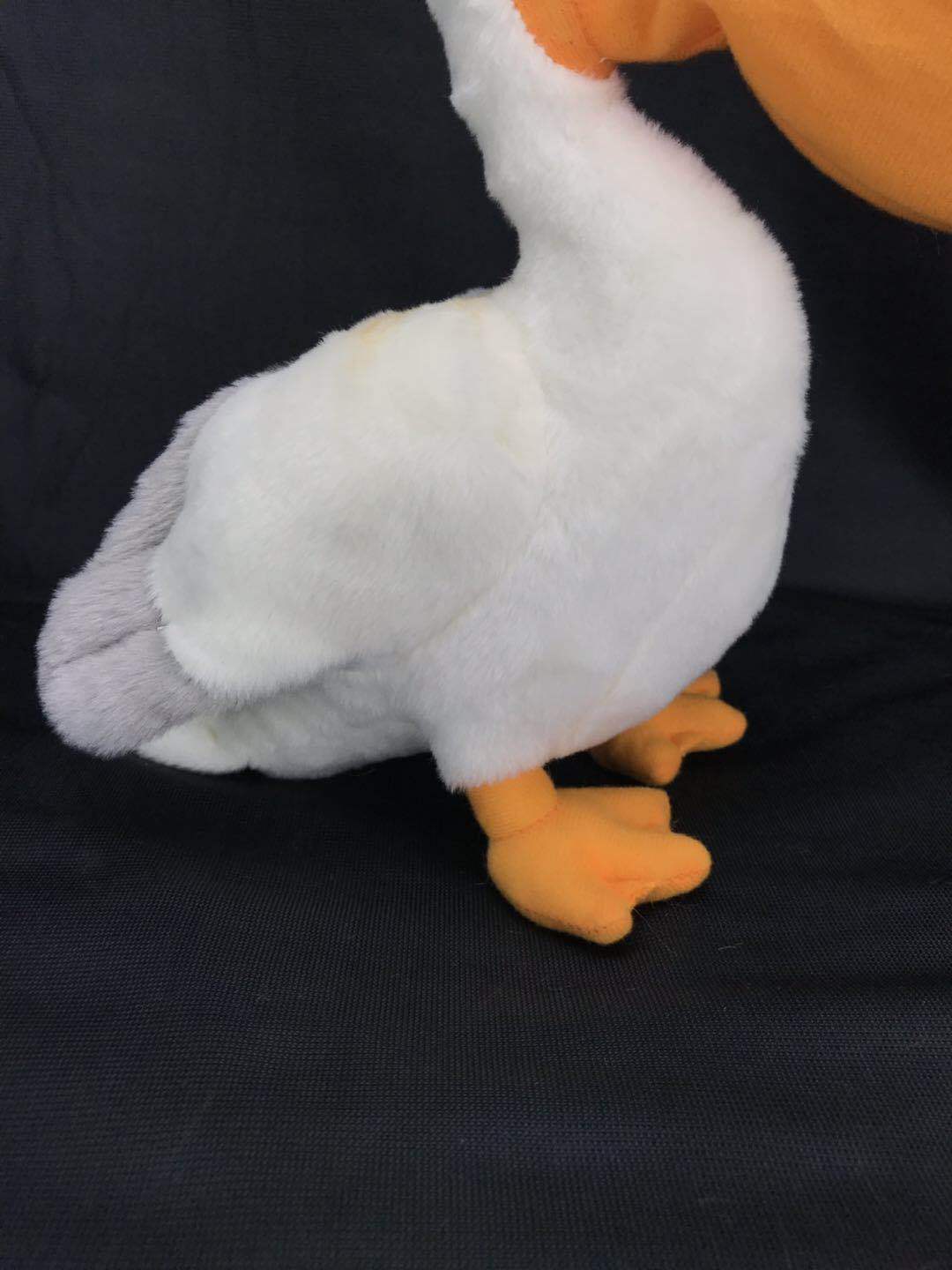 Simulation Long-Beaked Personality Bird Plush Doll Dipping Fish Pelican Plush Toy 1615810973176