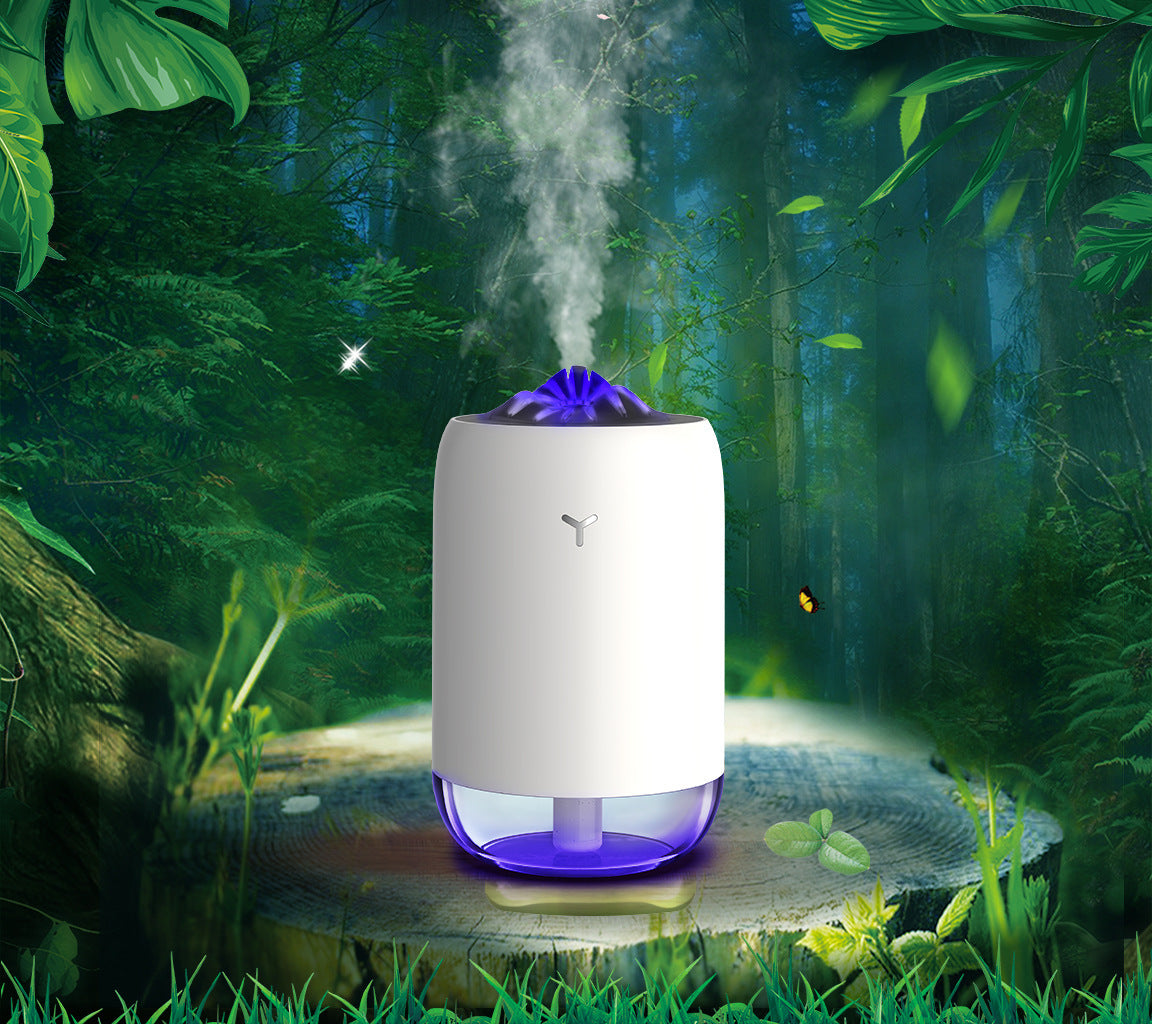 Magic Flame Humidifier Home Car Atomizer Mini Aroma Diffuser Desktop Home Office Supplies 1615859298388