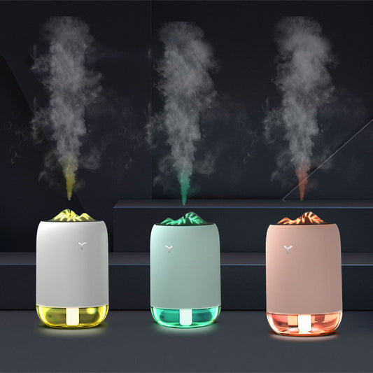 Magic Flame Humidifier Home Car Atomizer Mini Aroma Diffuser Desktop Home Office Supplies 1615859298398