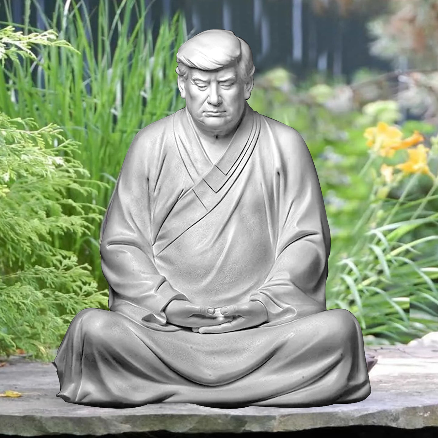 Former U.S. President Mini Decorative Ornaments Trump Resin Ornaments Pastoral Craft Ornaments 1615866399295