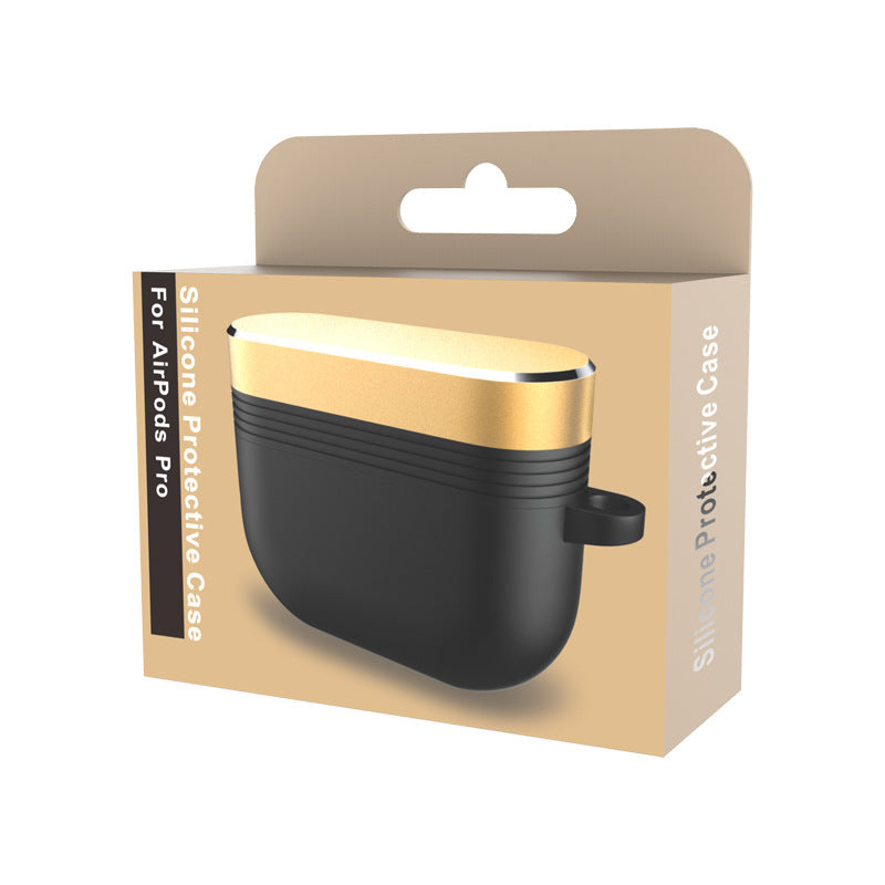 Compatible with Apple, Airpods Pro Earphone Protective Case Metal Earphone Protective Case 1615873878579