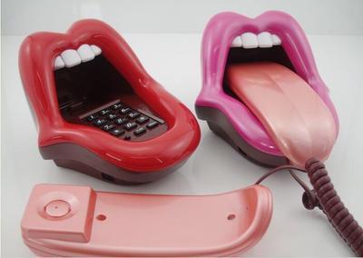Telephone Sexy Red Lip Phone Fashion Big Mouth Phone Red Lip Love Phone 1615874025200