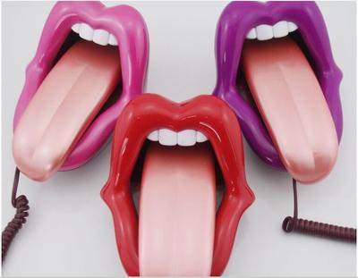 Telephone Sexy Red Lip Phone Fashion Big Mouth Phone Red Lip Love Phone 1615874025226