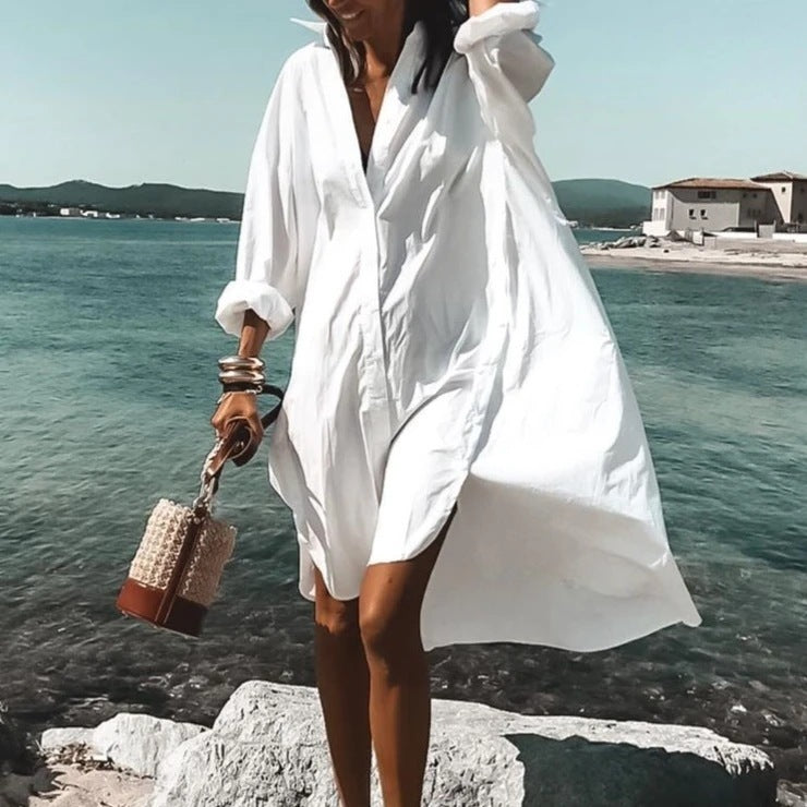 European And American Fashion Temperament Shirt Dress 1615985232595 9d610573 a15b 4cb0 b5de 5046599511fe