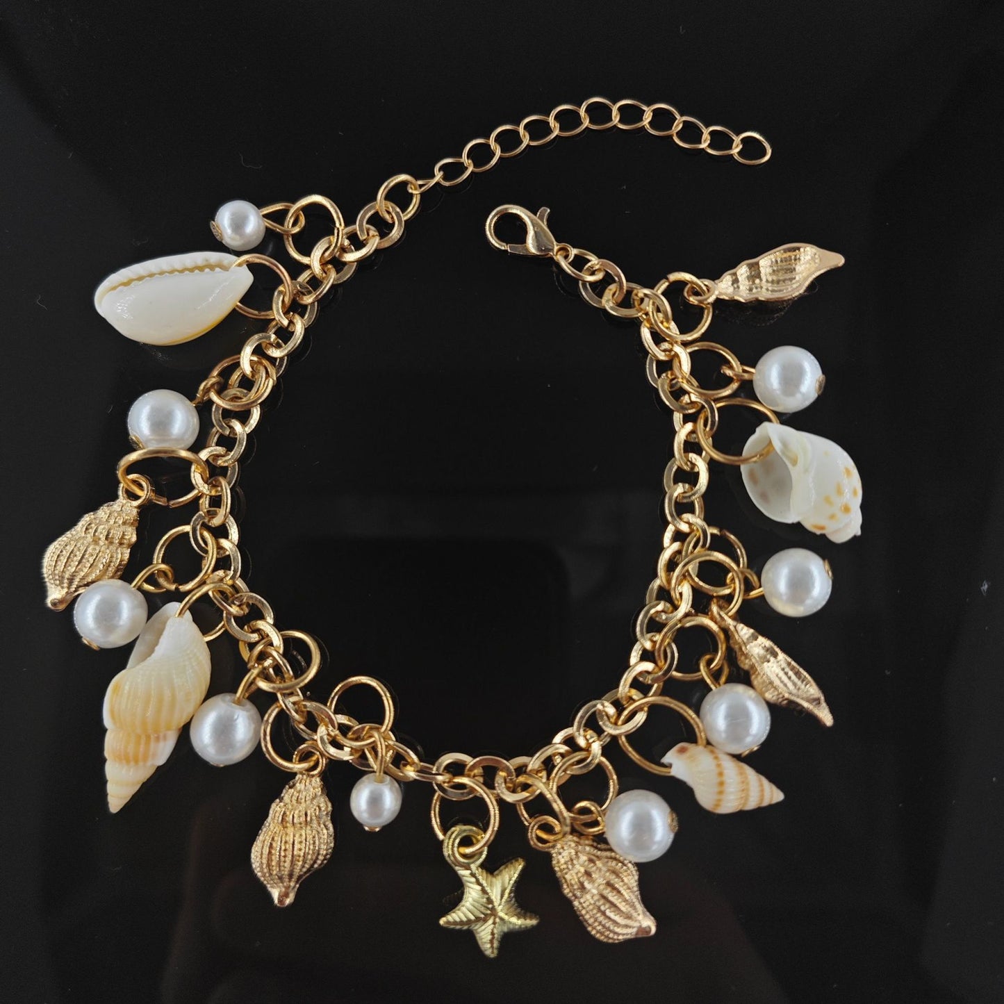 Personality Design Fashion Ocean Boho Starfish Shell Bracelet 1615e9fb 9c8e 49a8 967d efae75428185