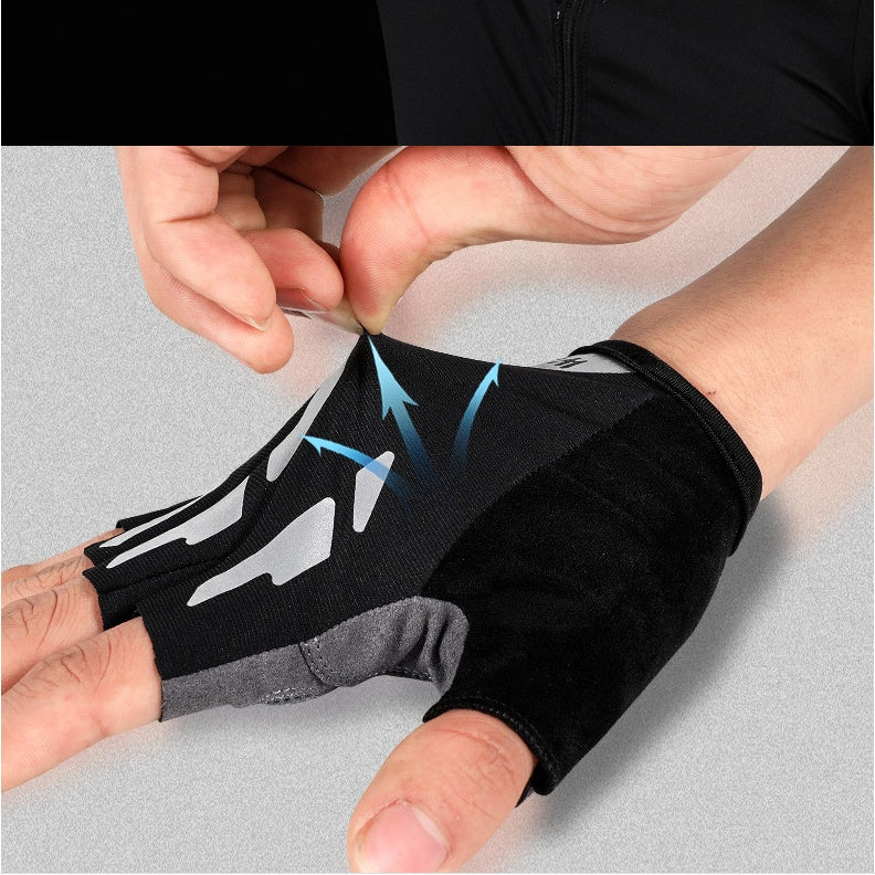 Reflective Short Fingers For Bicycle Gloves 1616115637178
