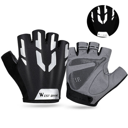Reflective Short Fingers For Bicycle Gloves 1616115764976