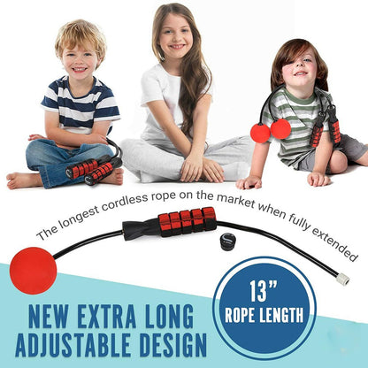 Creative Ropeless Adjustable Jump Rope Weighted Cordless Skipping Rope 1616151674605