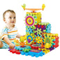 Electric Gears 3D Model Building Kits Plastic Brick Blocks Educational Toys for Kids 1616299460090