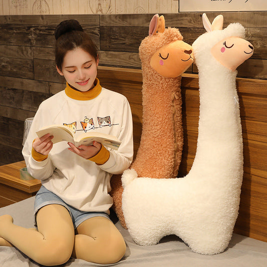 Cute Birthday Gift Girl Sleeping Pillow Large Plush Toy 1616396147434