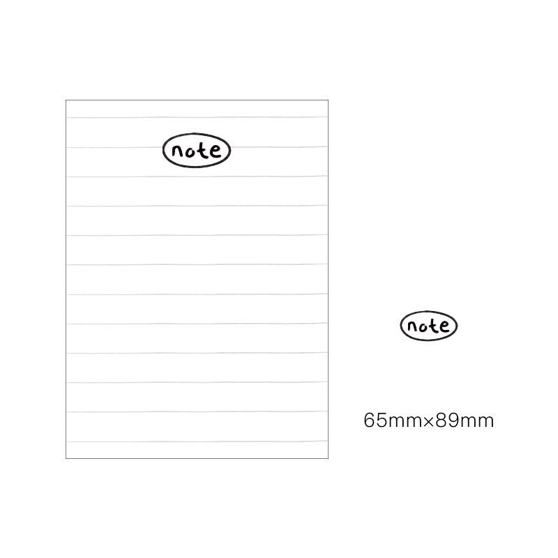 Memo Pad For Girls' Day Plan Memo Pad Tearable Post-It Notes - 图片 5