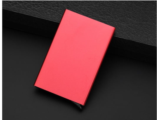 Aluminum Card Box Stainless Steel Business Card Holder - 图片 1