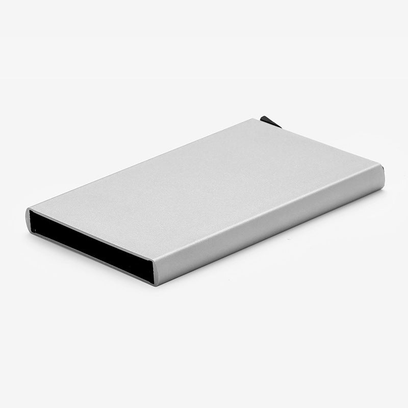Aluminum Card Box Stainless Steel Business Card Holder - 图片 2
