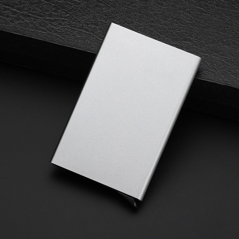 Aluminum Card Box Stainless Steel Business Card Holder - 图片 9
