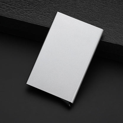 Aluminum Card Box Stainless Steel Business Card Holder - 图片 9