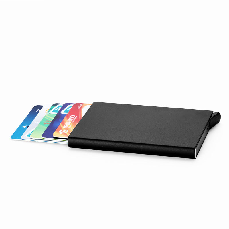 Aluminum Card Box Stainless Steel Business Card Holder - 图片 6