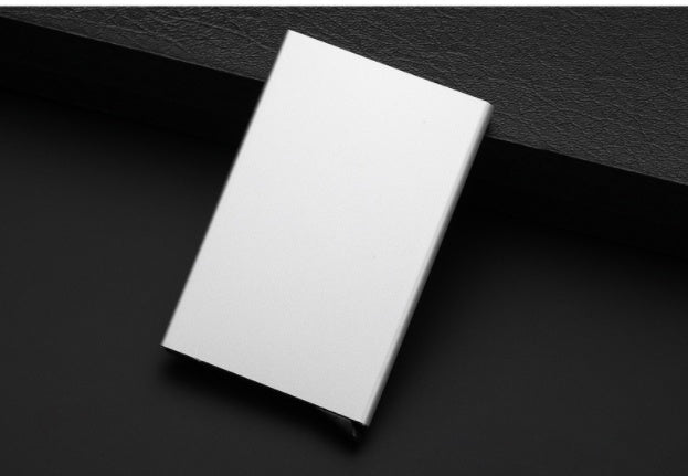 Aluminum Card Box Stainless Steel Business Card Holder - 图片 7