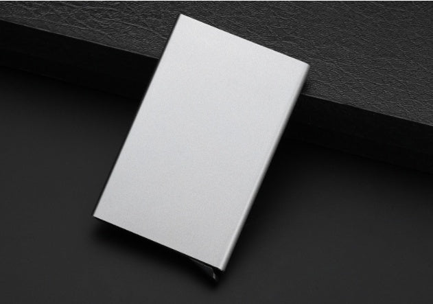 Aluminum Card Box Stainless Steel Business Card Holder - 图片 3