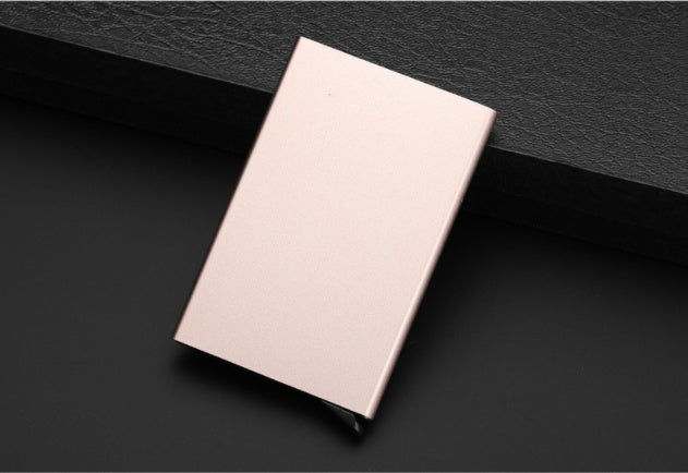Aluminum Card Box Stainless Steel Business Card Holder - 图片 8