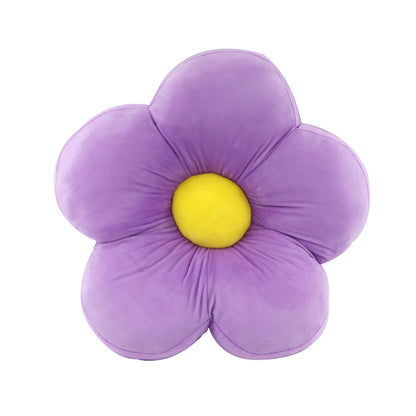 Sun Flower Thick Plush Cushion 1616471237650