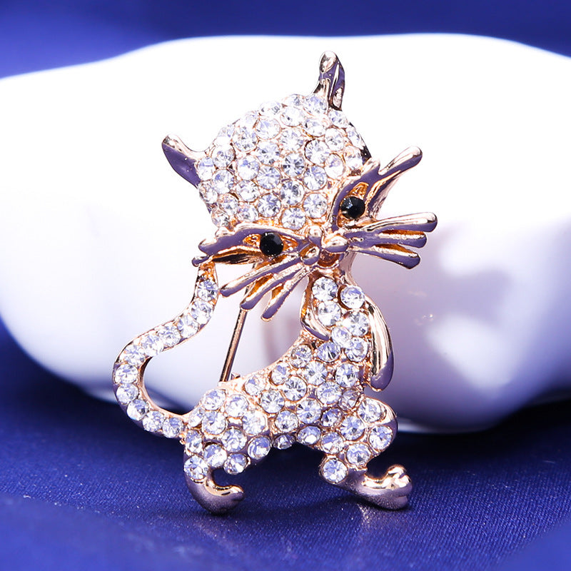 Lovely Flower Corsage Environmentally Friendly Alloy Oil Dripping Sunflower Brooch 1616471553049