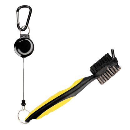 Double-sided brush for golf swing 16164929983408