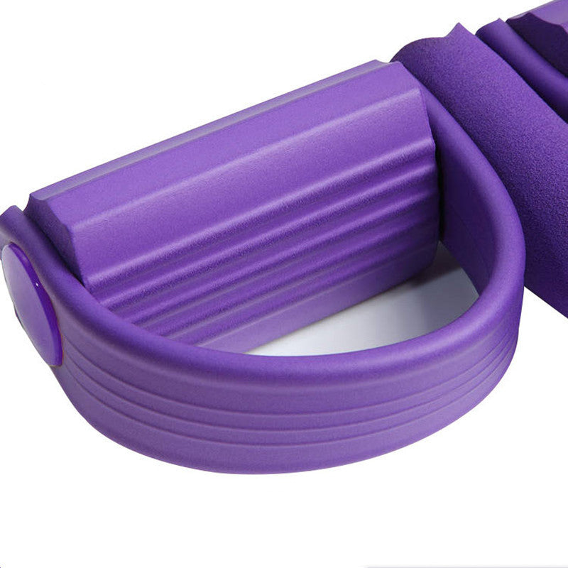 Pedal Tension Device Three Tube Removable Foot Stretch Rope Leg Crunches Tension Rope 1616498286048
