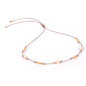 Bohemian Holiday Style Anklet Color Rice Bead Wax Thread Beaded Anklet