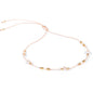 Bohemian Holiday Style Anklet Color Rice Bead Wax Thread Beaded Anklet