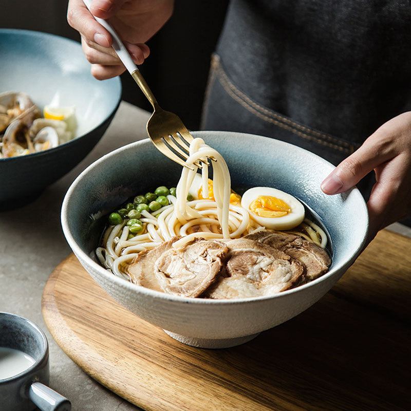 European Style Hotel Restaurant Big Dish Creative Ramen Beef Noodle Ceramic Bowl 1616570387410