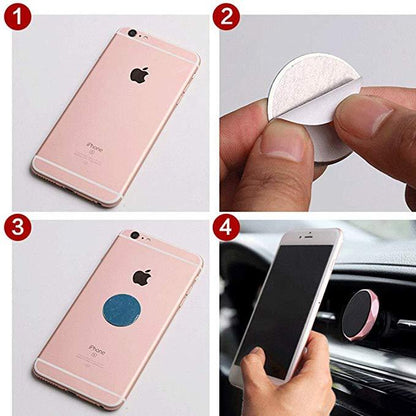 Mobile Phone Magnetic Metal Disc Sticker - 图片 2