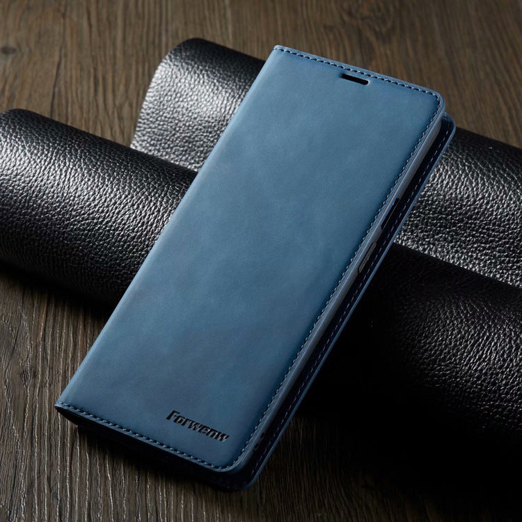 Suitable For  Skin-Sensing Mobile Phone Case Wallet Card Holster Flip Cover Case - 图片 7