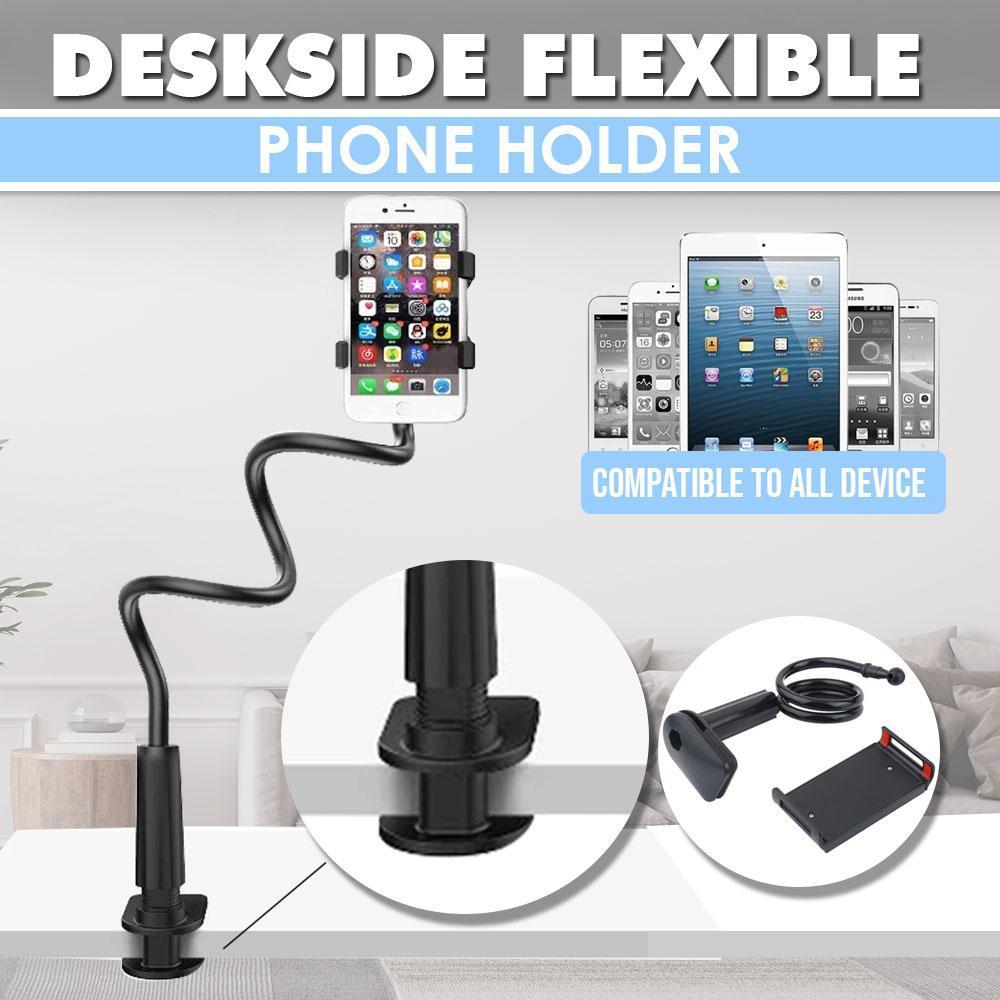 Spiral Base And Stable Lazy Clip Phone Holder 1616594757717