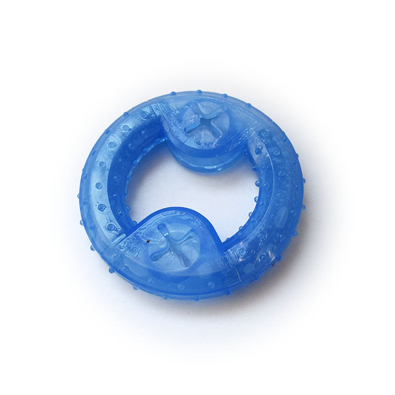 Dog Cooling Toy Puppy Teething Ring Freeze Dogs Chew Toy For Summer Tough Durable Pet Toys 1616665827699