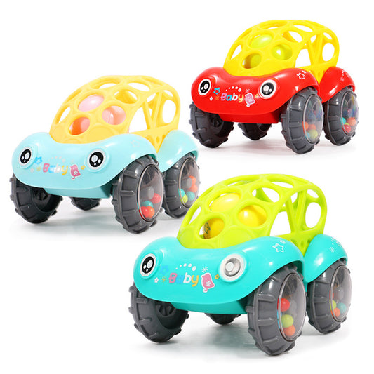 Bobo Car Baby Bell Grip Soft Toy Baby Teether Hand Catch Ball 1616739246847