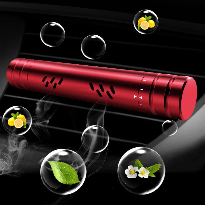 Car Air Outlet Aromatherapy Clip Car Air Conditioner Aluminum Alloy Fragrance Car Solid Balm Fragrance Stick 1616741646568