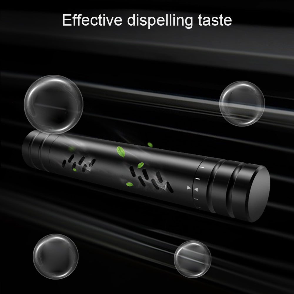 Car Air Outlet Aromatherapy Clip Car Air Conditioner Aluminum Alloy Fragrance Car Solid Balm Fragrance Stick 1616741646599