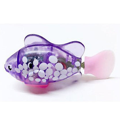 Cat Interactive Electric Fish Water Toy For Indoor Play Swimming Robot Fish Toys For Cat Dog Pet Baby Swimmer Bath Robofish T