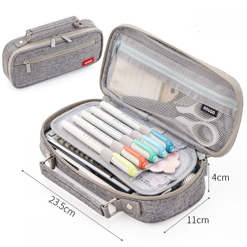 Stationery Bag Student Pencil Case Junior High School - 图片 10