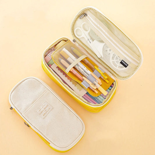 Stationery Bag Student Pencil Case Junior High School - 图片 1
