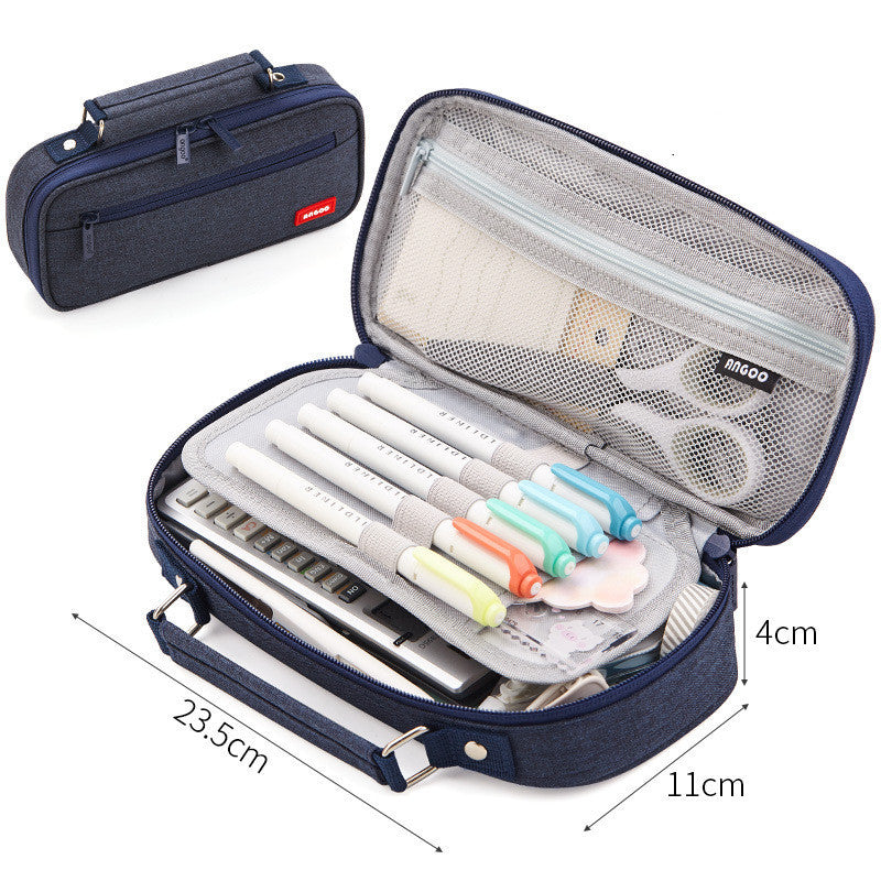 Stationery Bag Student Pencil Case Junior High School - 图片 8