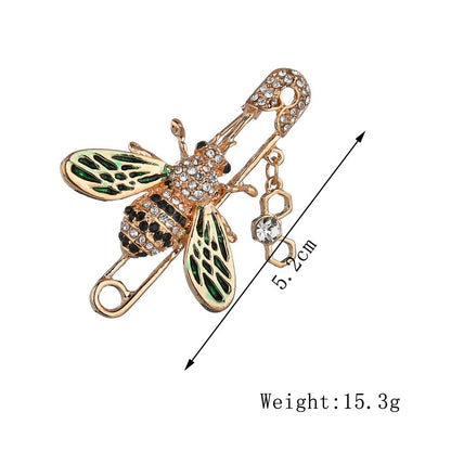 Personalized bee brooch 1616850770803