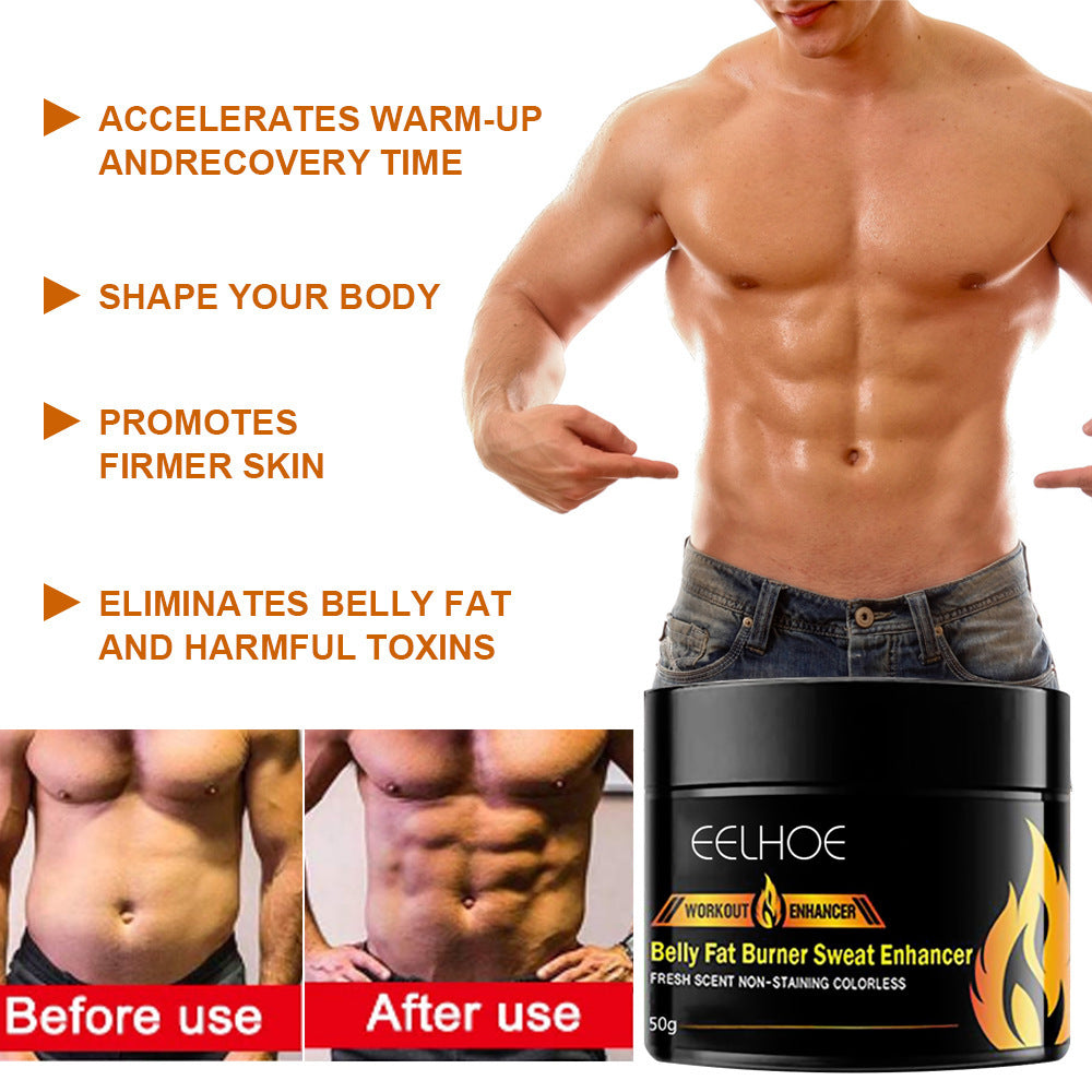 Abdominal Fat Burning Enhancer Vest Line Fitness Shaping Cream 1616912759550