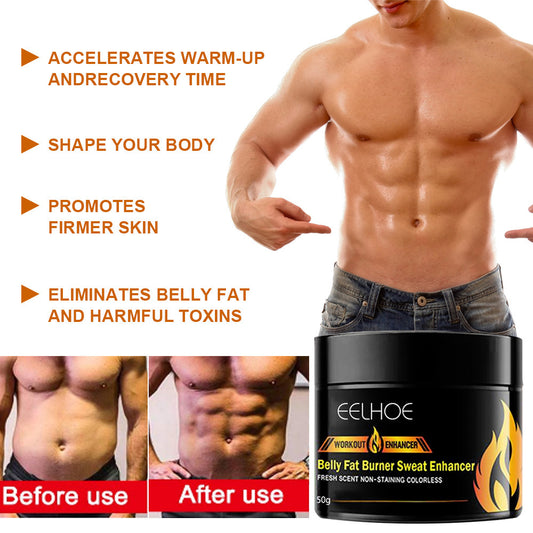 Abdominal Fat Burning Enhancer Vest Line Fitness Shaping Cream 1616912759550