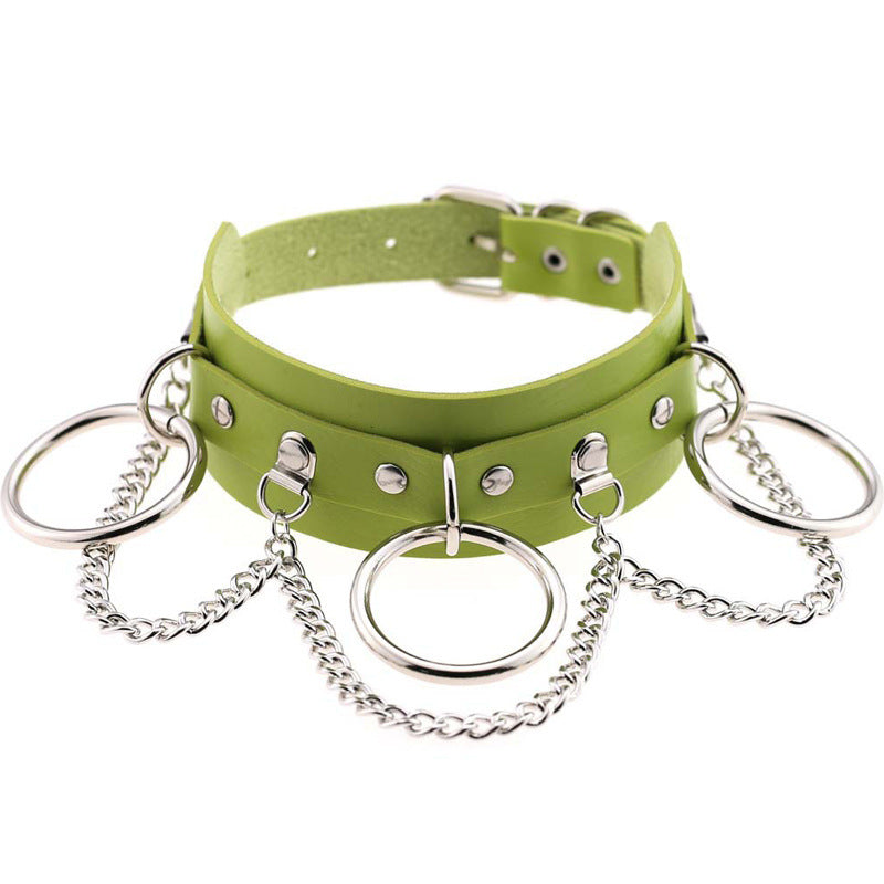Collar Women'S Dark Wild Collarbone Chain Fashion Neck Band Training Neck Cover