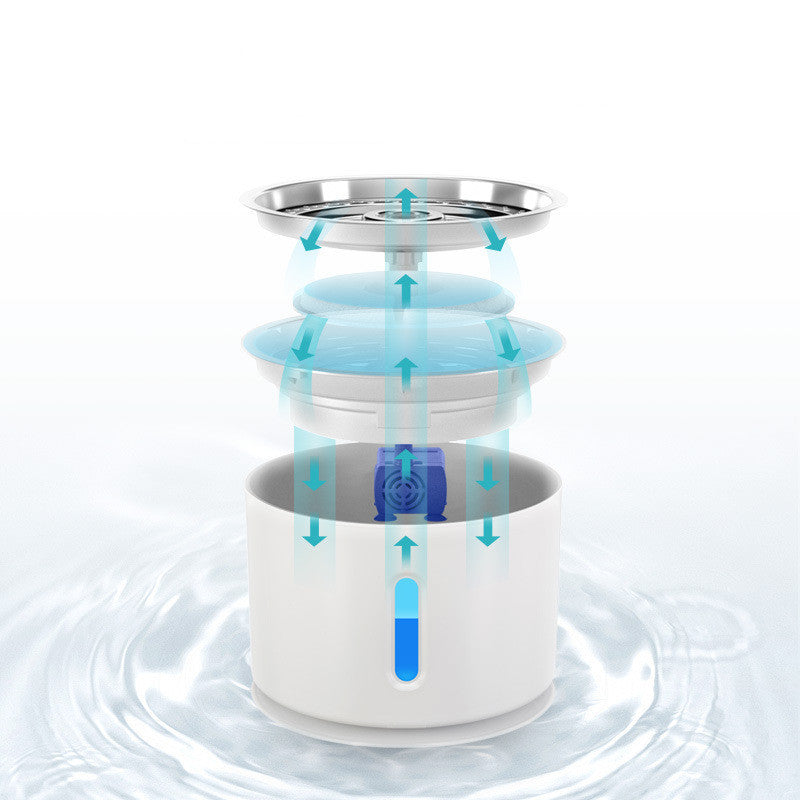 Stainless Steel Pet Water Dispenser For Cats And Dogs 1616983749909