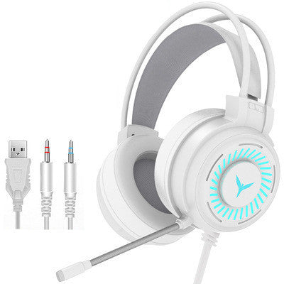 King G60 Gaming Headphones Gaming Wired 7.1 Channel Eating Chicken Desktop Computer Notebook Headset 1617000823156
