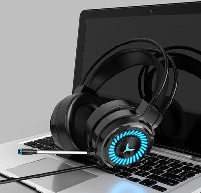 King G60 Gaming Headphones Gaming Wired 7.1 Channel Eating Chicken Desktop Computer Notebook Headset 1617000823200