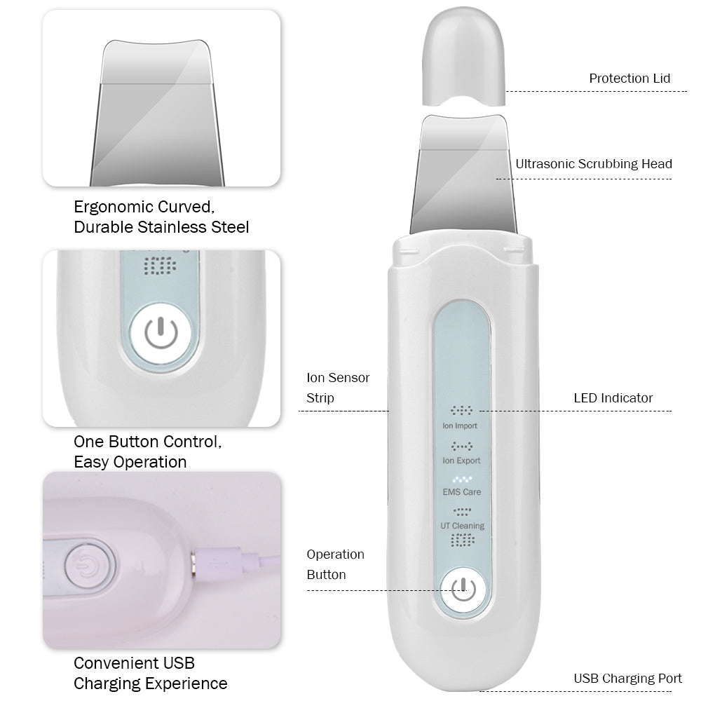 Electric Pore Cleaning Ultrasonic Peeling Machine 1617016070064